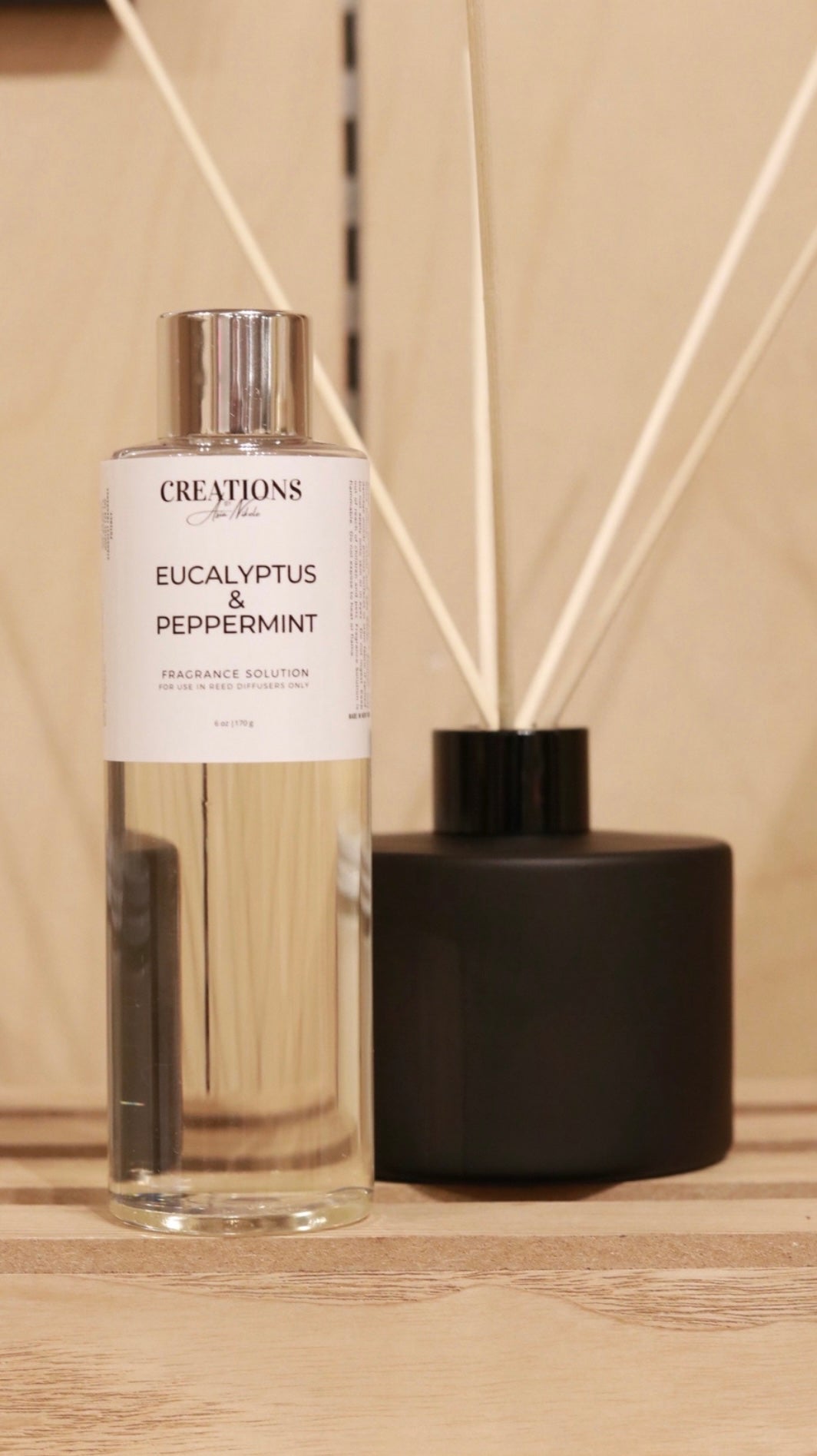 “Eucalyptus & Peppermint”Reed Diffuser