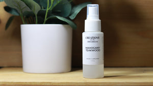 "Mahogany Teakwood" Mini Room & Linen Spray